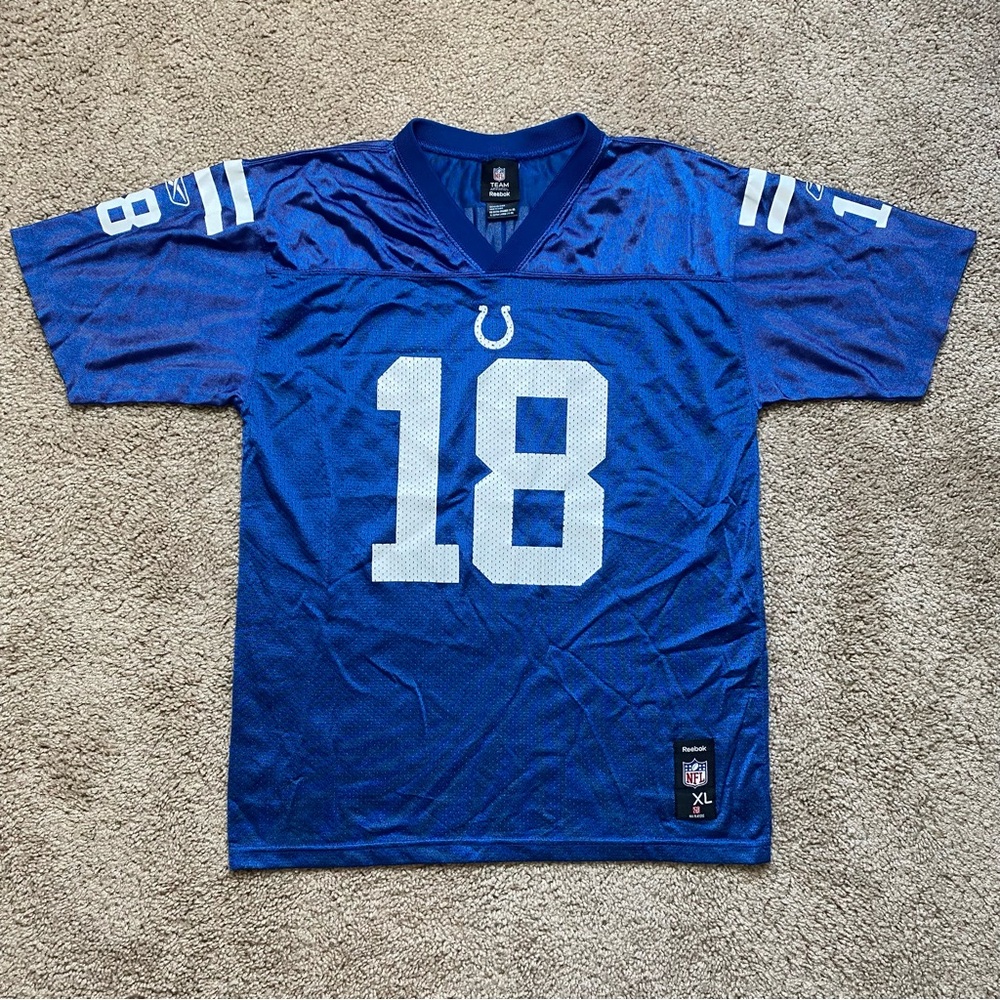 NFL Indianapolis Colts Manning Jersey Blue